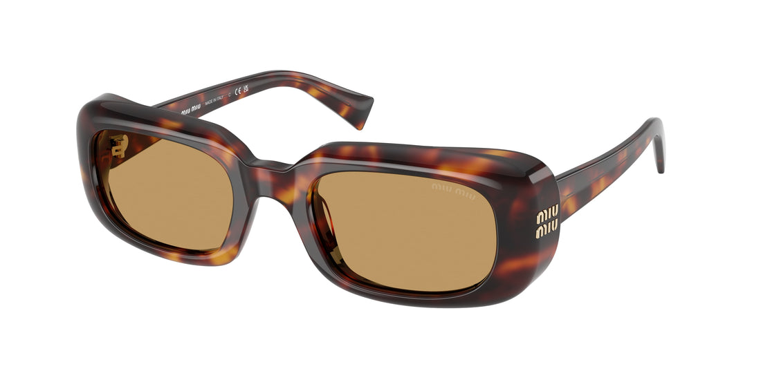 Óculos de sol miu miu mu b13s 27l10y havana rectangular femenino tamanho 52mm - Vista principal