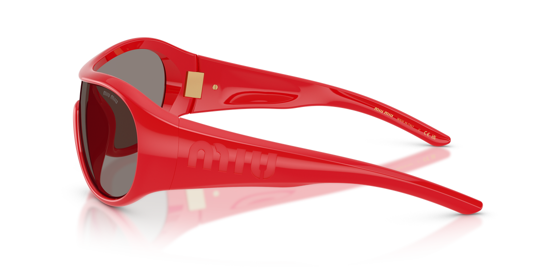 Occhiali da sole miu miu mu b14su 27n80q rojo irregular femenino taglia 33mm - Vista dettagliata