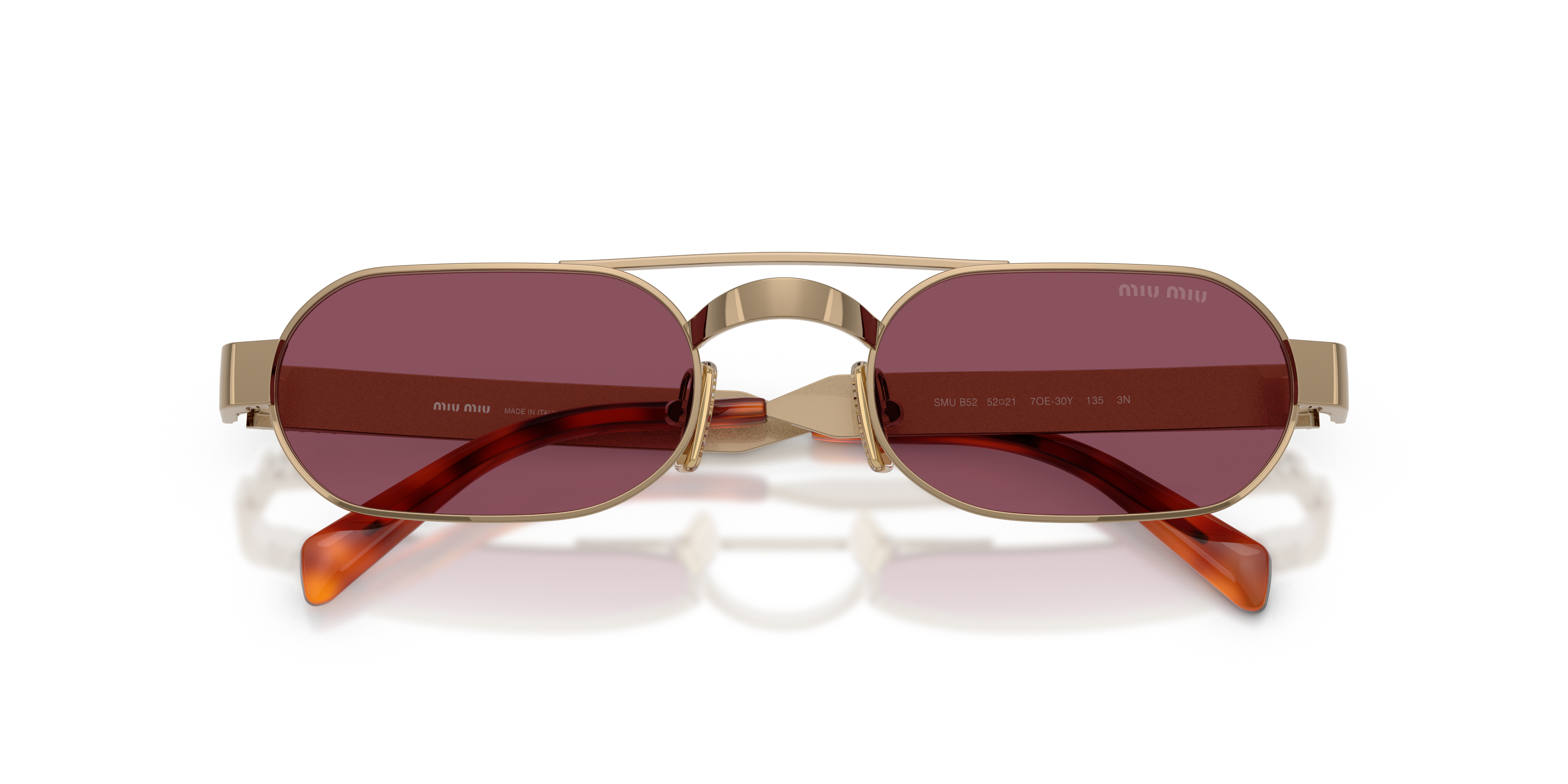 MIU MIU MU B52S 7OE30Y 52