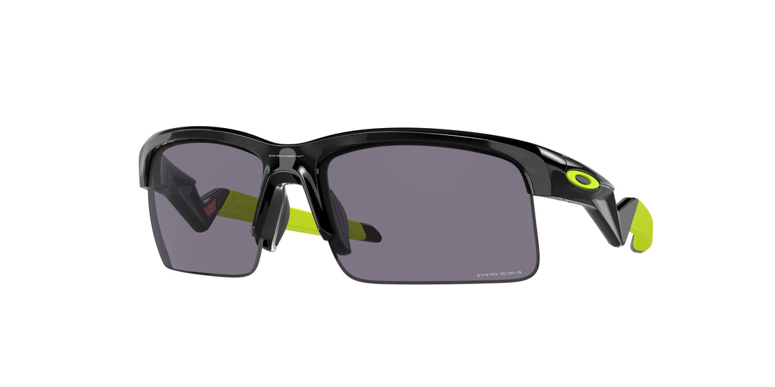 Óculos de sol oakley oj9013 capacitor 901301 negro rectangular infantil tamanho 62mm - Vista principal