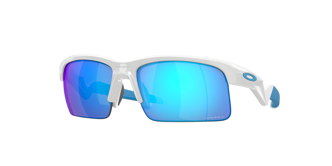 Óculos de sol oakley oj9013 capacitor 901302 blanco rectangular infantil tamanho 62mm - Vista principal