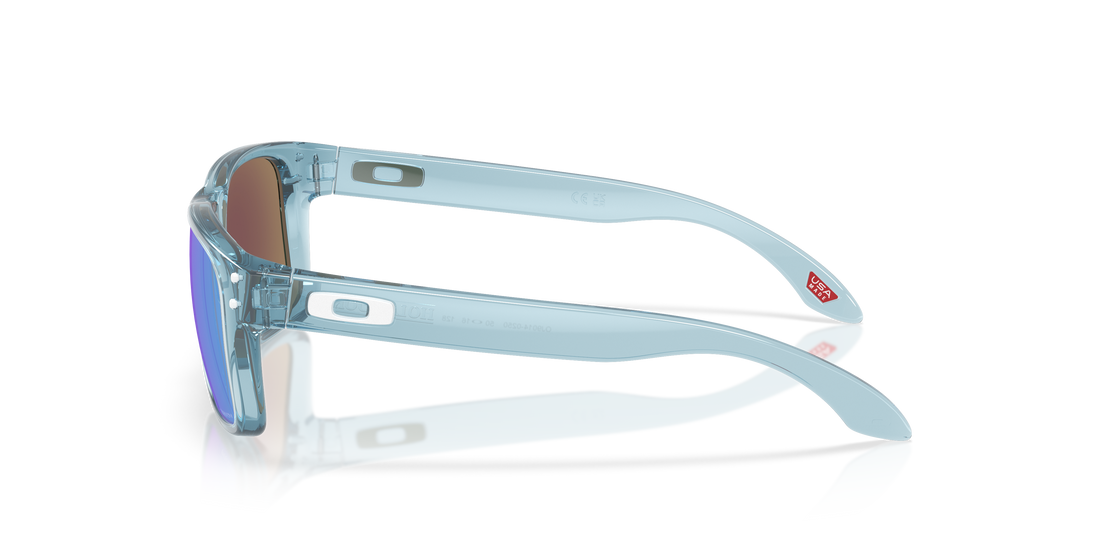 Óculos de sol oakley oj9014 holbrook xxs 901402 gris rectangular infantil tamanho 50mm - Vista de detalhe