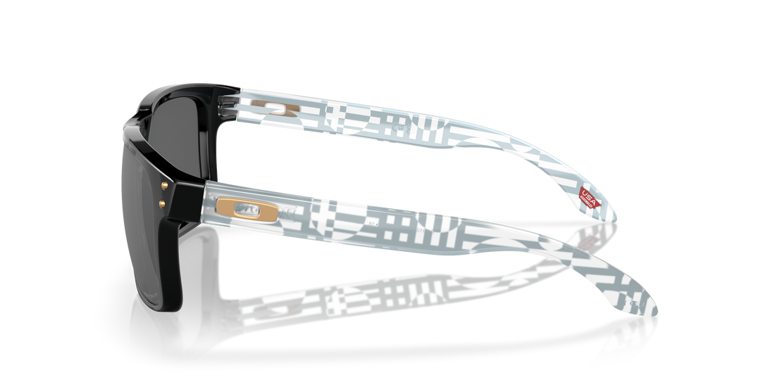 Óculos de sol oakley oo9102 holbrook 9102y7 negro square masculina tamanho 55mm - Vista de detalhe