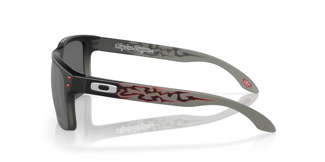 Óculos de sol oakley oo9102 holbrook 9102z0 negro square masculina tamanho 55mm - Vista de detalhe