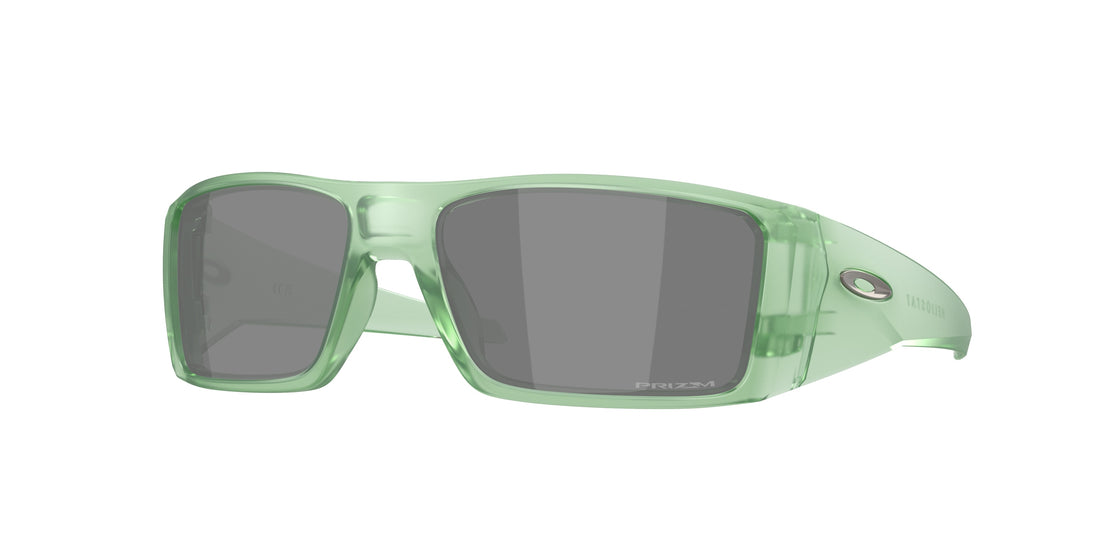 Óculos de sol oakley oo9231 heliostat 923122 verde rectangular masculino tamanho 61mm - Vista principal