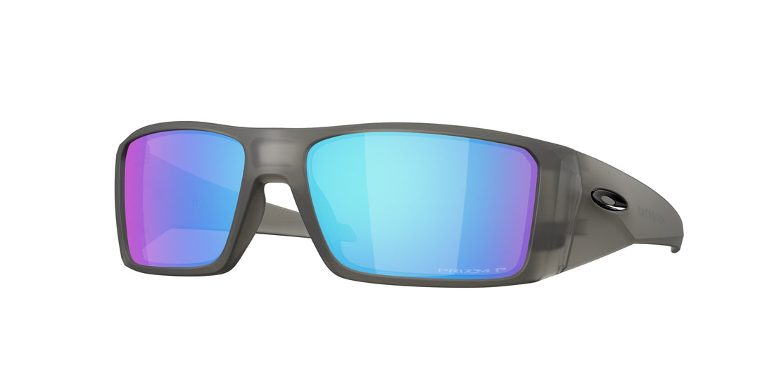 Óculos de sol oakley oo9231 heliostat 923124 gris rectangular masculino tamanho 61mm - Vista principal
