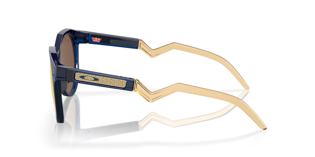 Occhiali da sole oakley oo9242 hstn 924211 azul round masculino taglia 52mm - Vista dettagliata