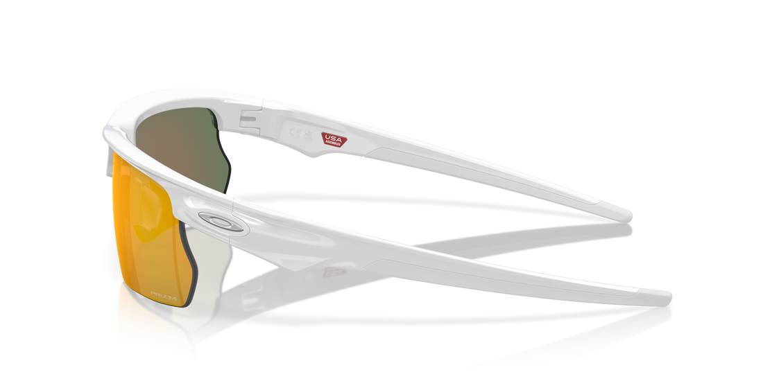 Óculos de sol oakley oo9400 bisphaera 940003 blanco rectangular unisex tamanho 68mm - Vista de detalhe