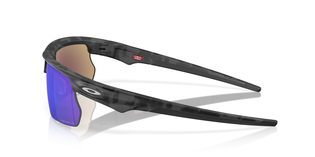 Óculos de sol oakley oo9400 bisphaera 940005 gris rectangular unisex tamanho 68mm - Vista de detalhe