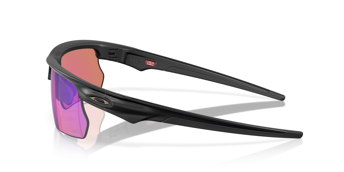 Óculos de sol oakley oo9400 bisphaera 940006 negro rectangular unisex tamanho 68mm - Vista de detalhe