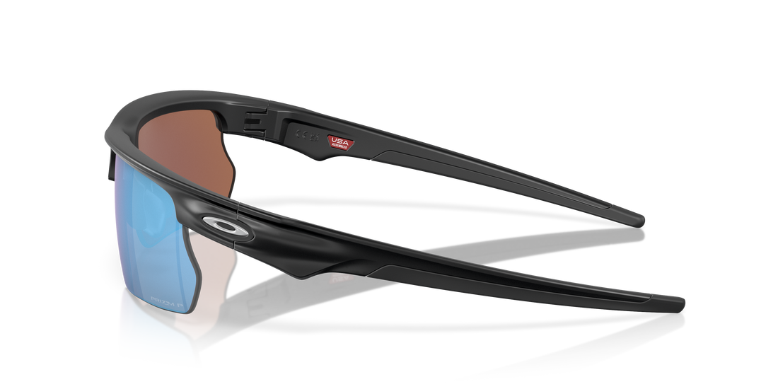 Óculos de sol oakley oo9400 bisphaera 940009 negro rectangular unisex tamanho 68mm - Vista de detalhe