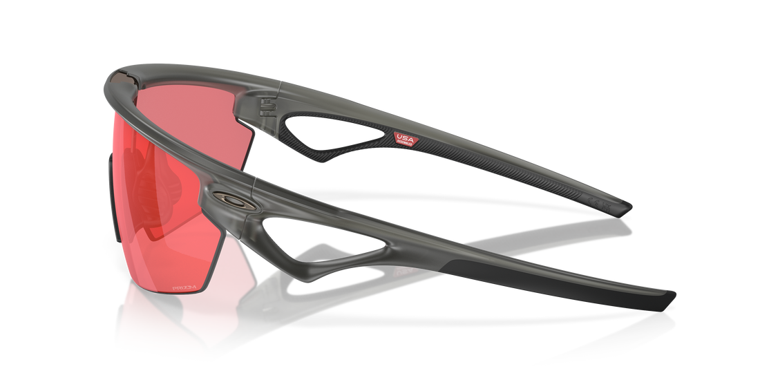 Óculos de sol oakley oo9403 sphaera 940309 gris mask unisex tamanho 36mm - Vista de detalhe