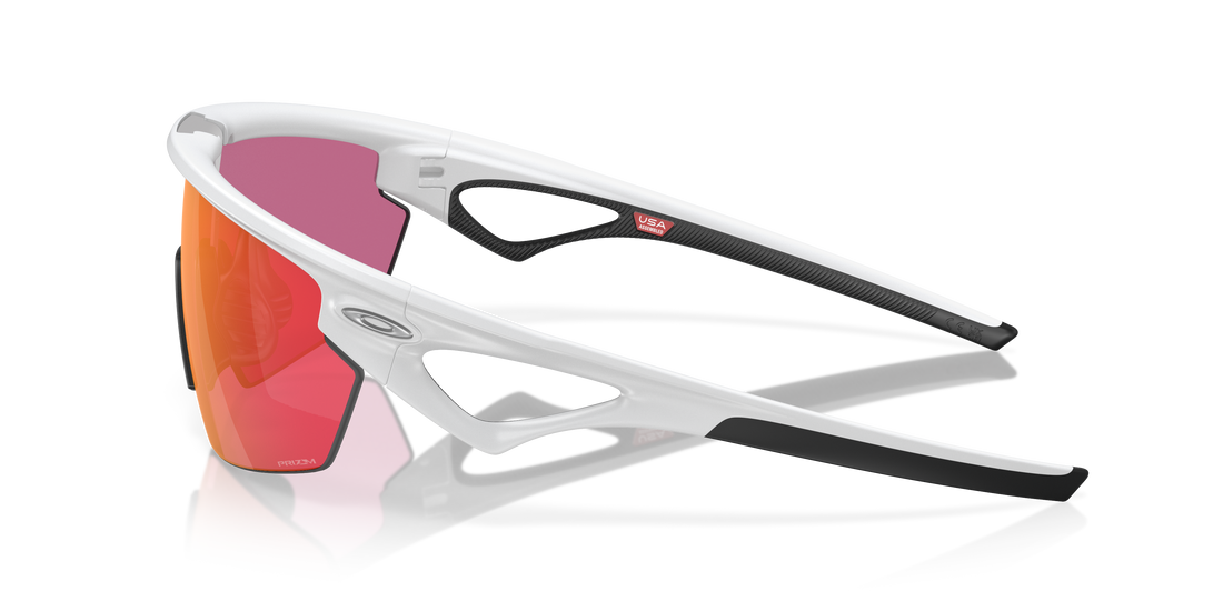 Óculos de sol oakley oo9403 sphaera 940311 blanco mask unisex tamanho 36mm - Vista de detalhe