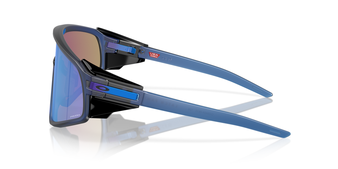 Gafas de sol oakley oo9404 latch panel 940406 azul mask unisex talla 35mm - Vista de detalle