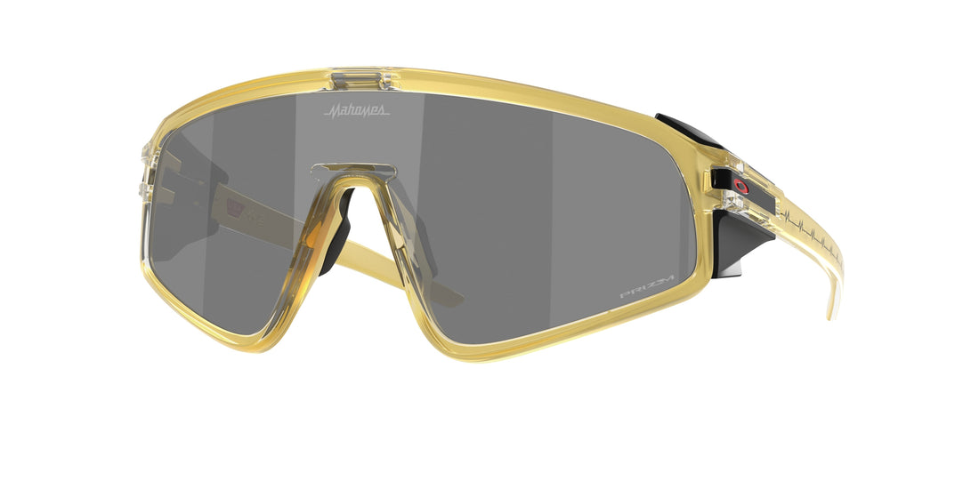 Óculos de sol oakley oo9404 latch panel 940414 oro mask unisex tamanho 35mm - Vista principal