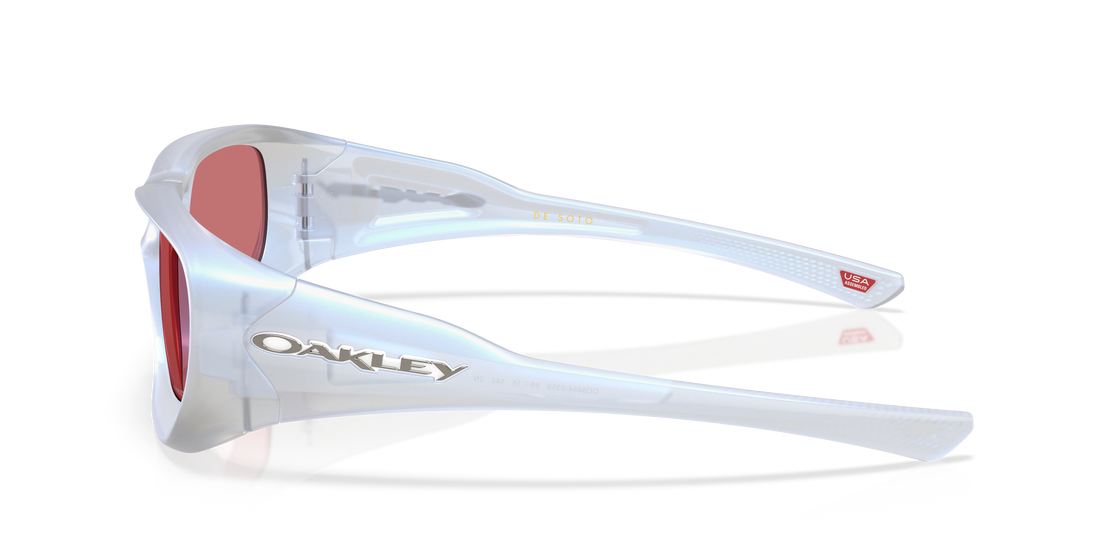 Óculos de sol oakley oo9494 de soto 949403 gris rectangular unisex tamanho 59mm - Vista de detalhe