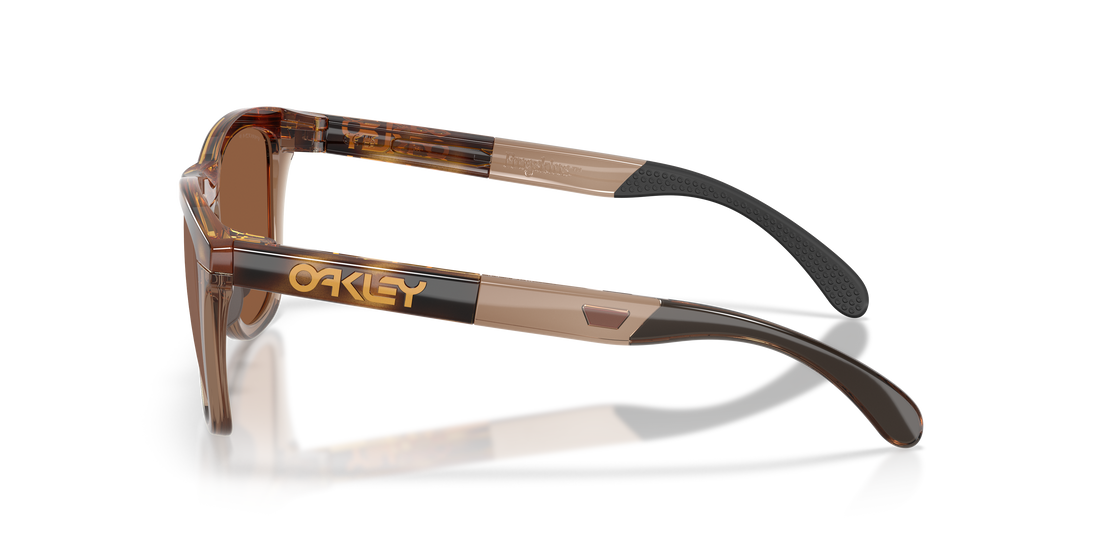 Óculos de sol oakley oo9503 frogskins range xl 950302 marron round unisex tamanho 58mm - Vista de detalhe