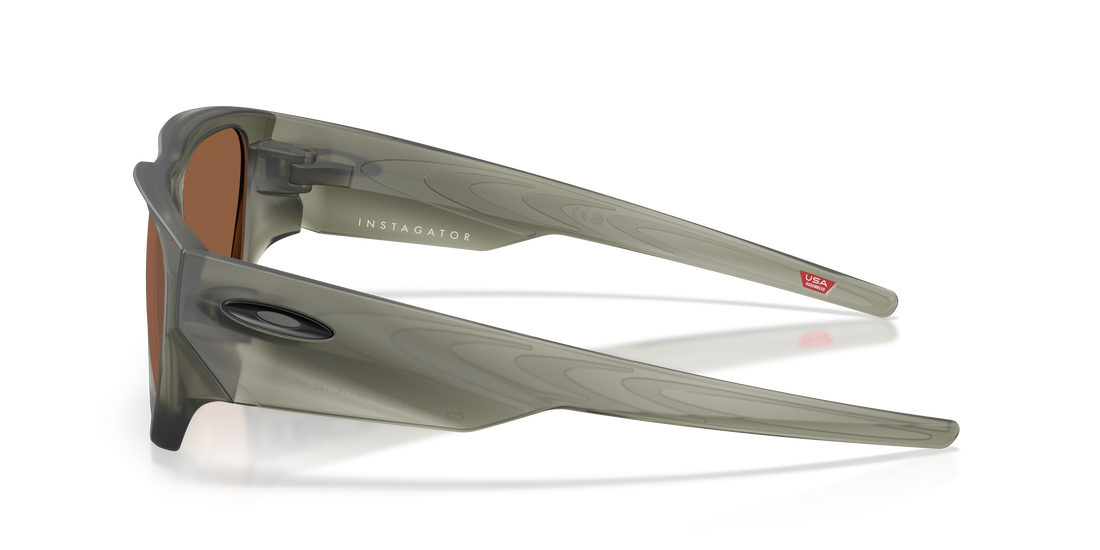 Gafas de sol oakley oo9514 instagator 951405 verde rectangular masculino talla 58mm - Vista de detalle
