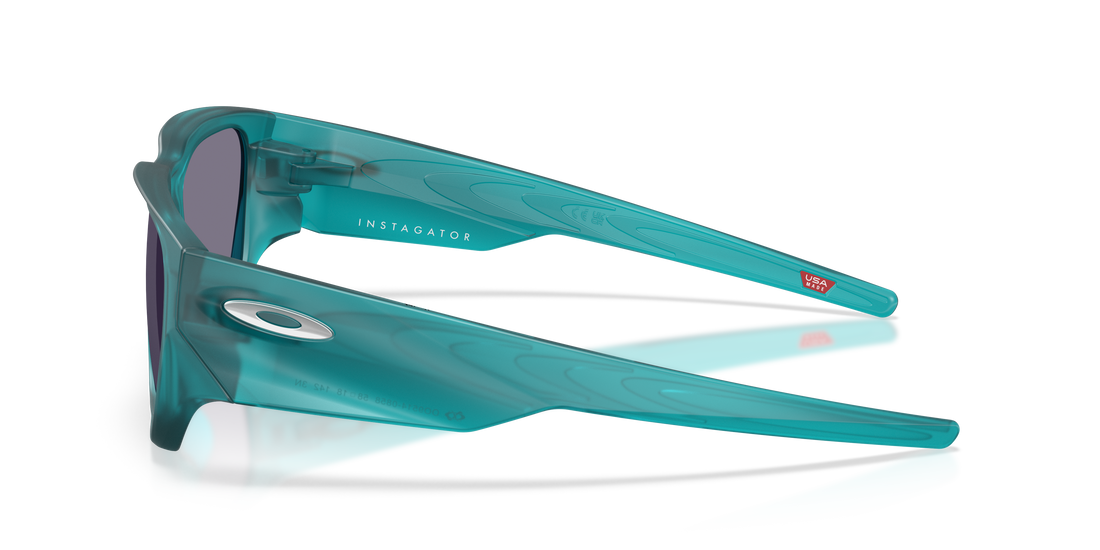 Gafas de sol oakley oo9514 instagator 951408 verde rectangular masculino talla 58mm - Vista de detalle