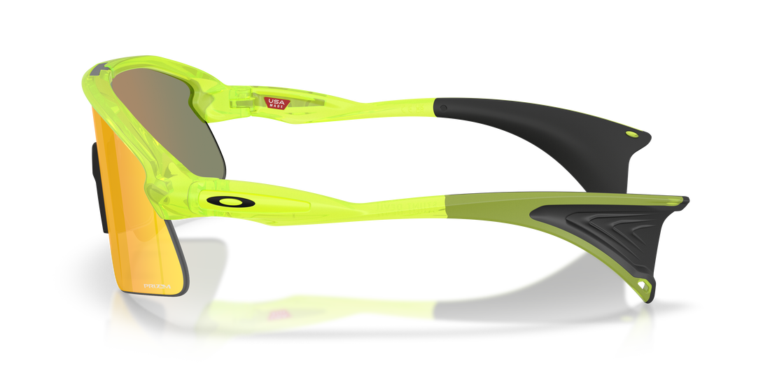 Occhiali da sole oakley oo9517 stunt devil 951703 verde rectangular unisex taglia 39mm - Vista dettagliata