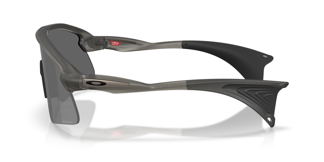 Occhiali da sole oakley oo9518 stunt devil s 951801 gris rectangular unisex taglia 36mm - Vista dettagliata