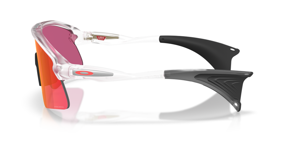 Lunettes de soleil oakley oo9518 stunt devil s 951810 transparente rectangular unisex taille 36mm - Vue détaillée