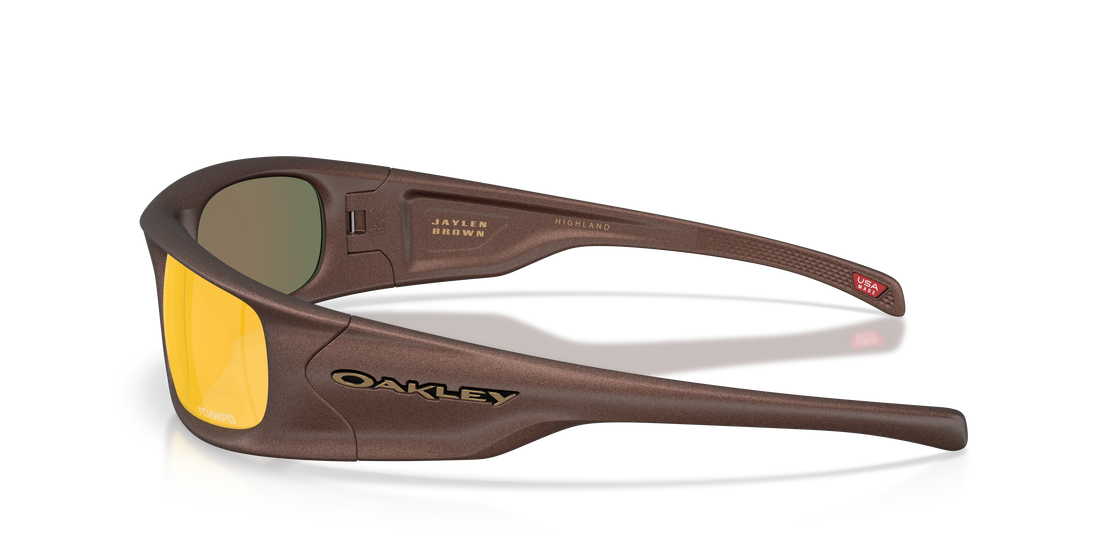 Sunglasses oakley oo9522 highland 952206 marron rectangular unisex size 62mm - Detailed view