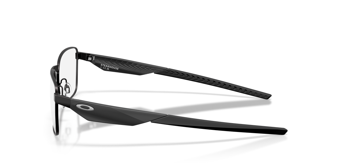 Brillen oakley ox3140 steakhouse 314001 negro rectangular unisex größe 54mm - Detailansicht