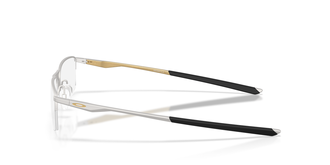 Gafas graduadas oakley ox3218 socket 5.5 321817 gris rectangular masculina talla 52mm - Vista de detalle