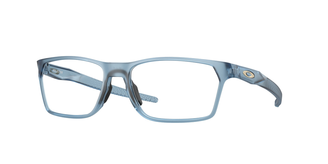 Gafas graduadas oakley ox8032 hex jector 803211 azul rectangular masculina talla 55mm - Vista principal