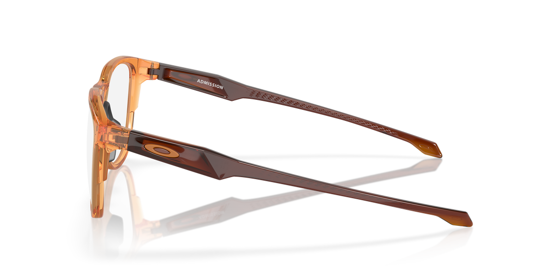 Gafas graduadas oakley ox8056 admission 805607 marron round masculina talla 54mm - Vista de detalle