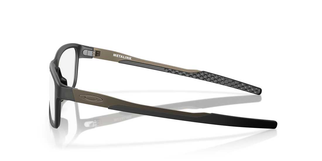 Óculos graduados oakley ox8153 metalink 815303 masculina tamanho 57mm - Vista de detalhe