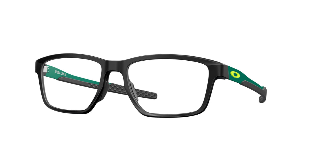 Gafas graduadas oakley ox8153 metalink 815313 negro rectangular masculina talla 55mm - Vista principal