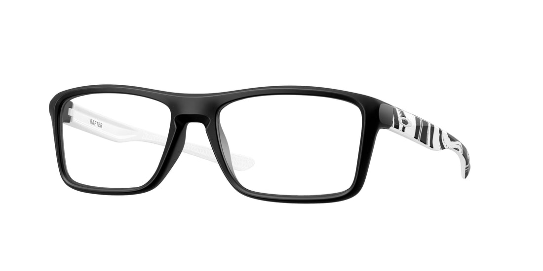 Gafas graduadas oakley ox8178 rafter 817805 negro rectangular masculina talla 57mm - Vista principal