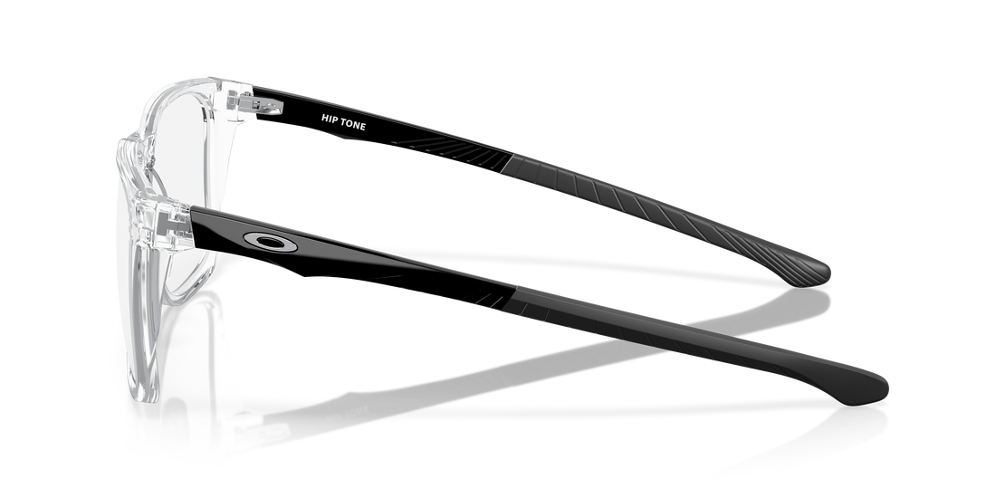 Prescription glasses oakley ox8182 hip tone 818203 transparente square masculina size 58mm - Detailed view