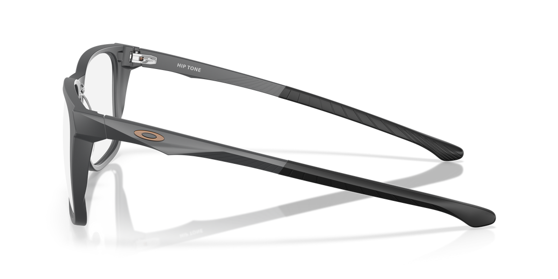 Óculos graduados oakley ox8182 hip tone 818205 gris square masculino tamanho 58mm - Vista de detalhe