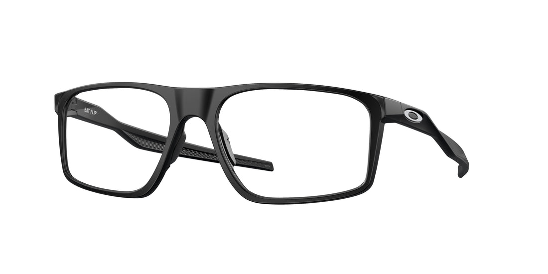 Óculos graduados oakley ox8183 bat flip 818301 negro rectangular masculino tamanho 56mm - Vista principal