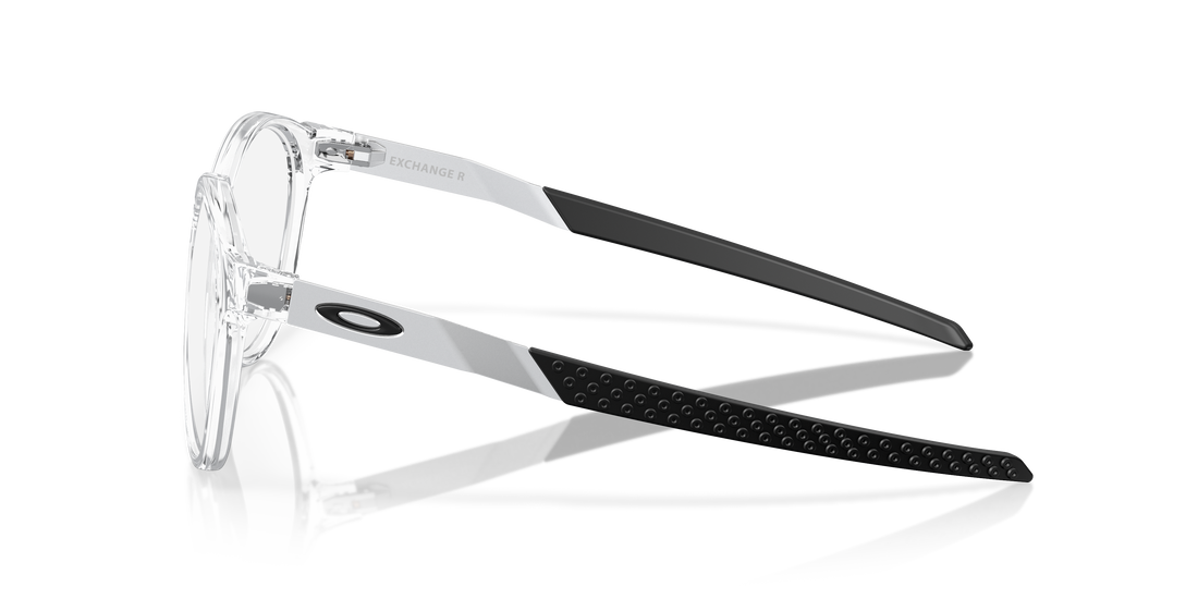 Prescription glasses oakley ox8184 exchange r 818403 transparente round masculina size 53mm - Detailed view