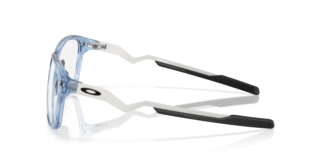 Gafas graduadas oakley ox8187 cerebral 818704 azul rectangular masculina talla 55mm - Vista de detalle