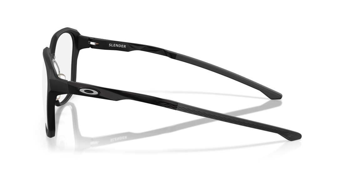 Óculos graduados oakley ox8193 slender 819301 negro square masculino tamanho 57mm - Vista de detalhe