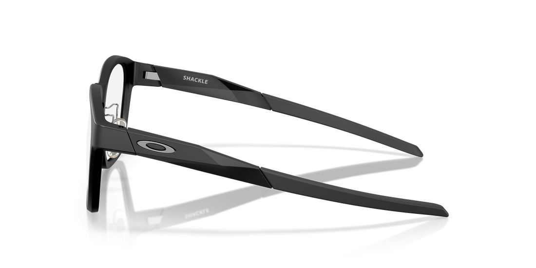 Óculos graduados oakley ox8197d shackle 819701 negro square unisex tamanho 50mm - Vista de detalhe