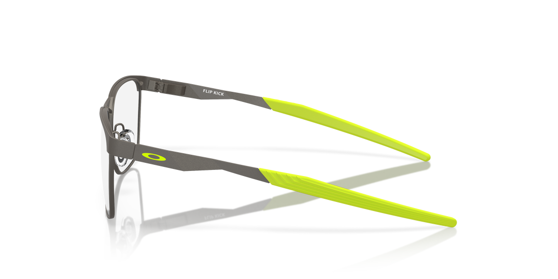 Gafas graduadas oakley oy3003 flip kick 300302 gris rectangular unisex talla 51mm - Vista de detalle