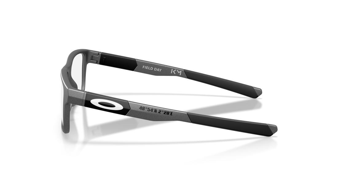 Brillen oakley oy8007 field day 800714 gris square infantil größe 50mm - Detailansicht