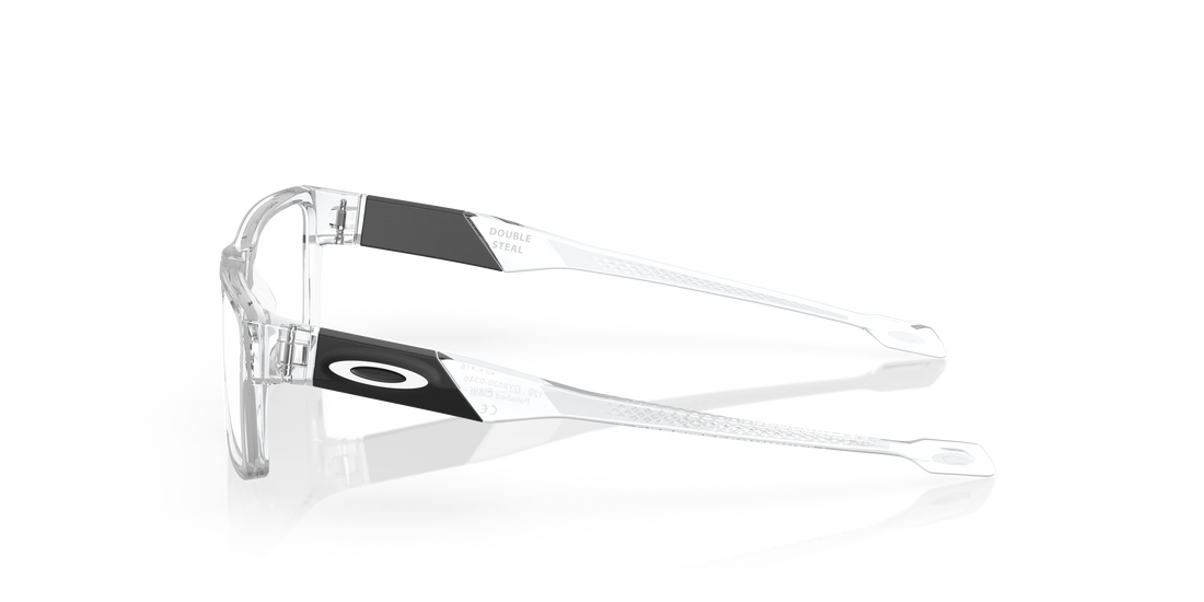 Óculos graduados oakley oy8020 double steal 802003 infantil tamanho 48mm - Vista de detalhe