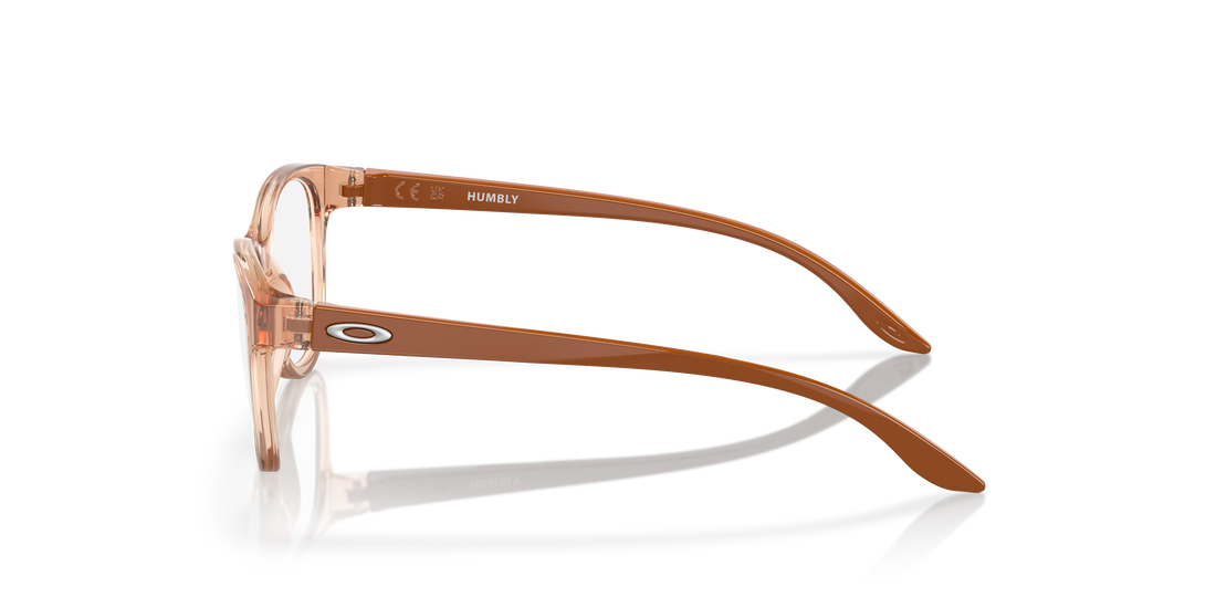 Gafas graduadas oakley oy8022 humbly 802205 beige round femenino talla 44mm - Vista de detalle