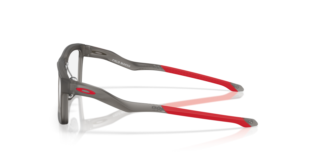 Brillen oakley oy8031 field marsh 803102 gris rectangular infantil größe 50mm - Detailansicht