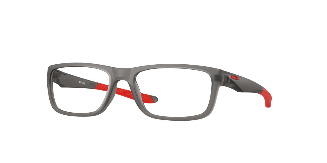 Gafas graduadas oakley oy8033 kin link 803303 gris rectangular infantil talla 49mm - Vista principal