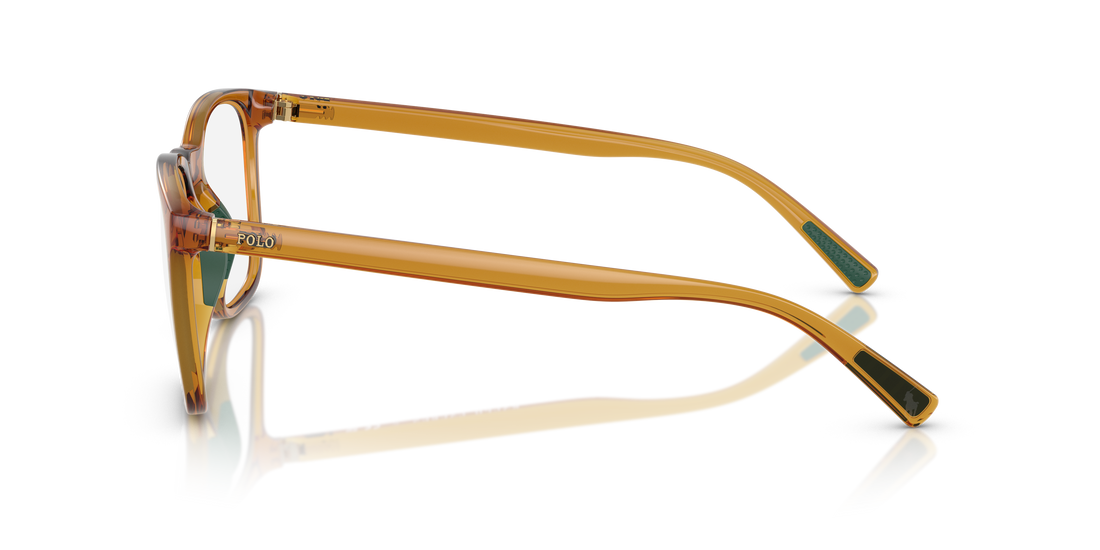 Occhiali da vista polo ph2281u 6209 miel rectangular masculina taglia 52mm - Vista dettagliata
