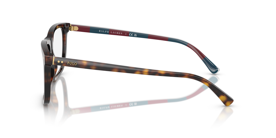 Occhiali da vista polo ph2282 6213 carey rectangular masculino taglia 54mm - Vista dettagliata