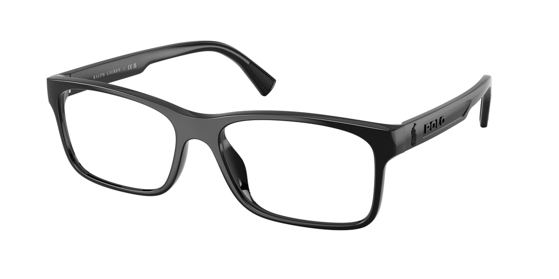 Óculos graduados polo ph2301u 5001 negro rectangular masculino tamanho 58mm - Vista principal